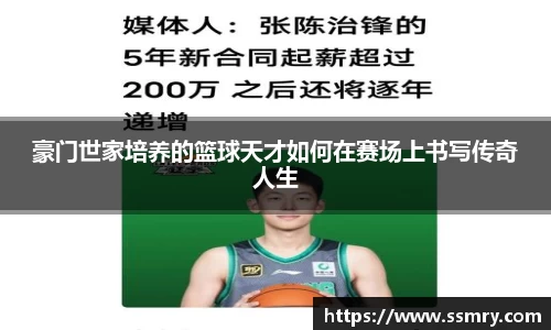 豪门世家培养的篮球天才如何在赛场上书写传奇人生